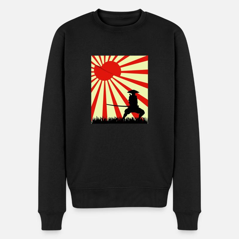 Moon Slice Samouraï - Pull Premium bio Homme - noir