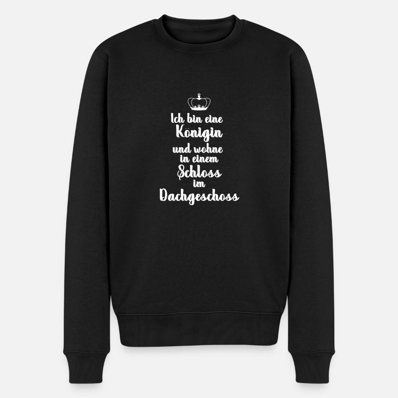 Einzug Geschenk erste Wohnung WG Auszug Bude - Männer Premium Bio Pullover - Schwarz