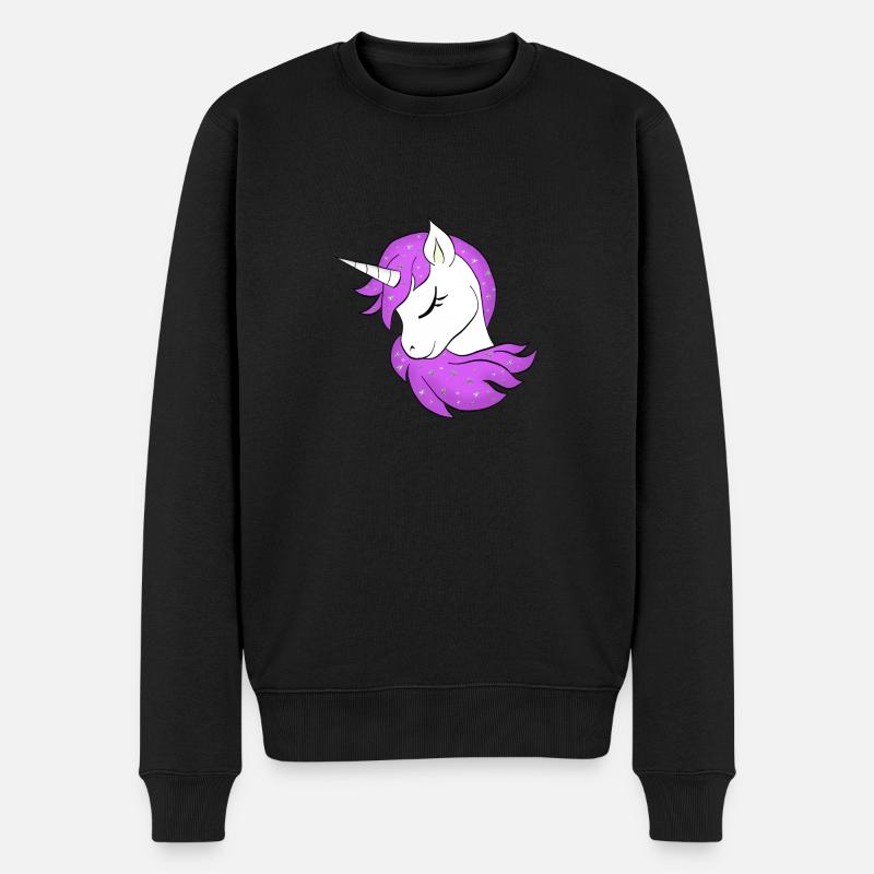 Licorne - Licorne - Licorne - Pull Premium bio Homme - noir