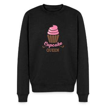 Cupcake - Pull Premium bio Homme - noir - Devant - Nico (187cm)