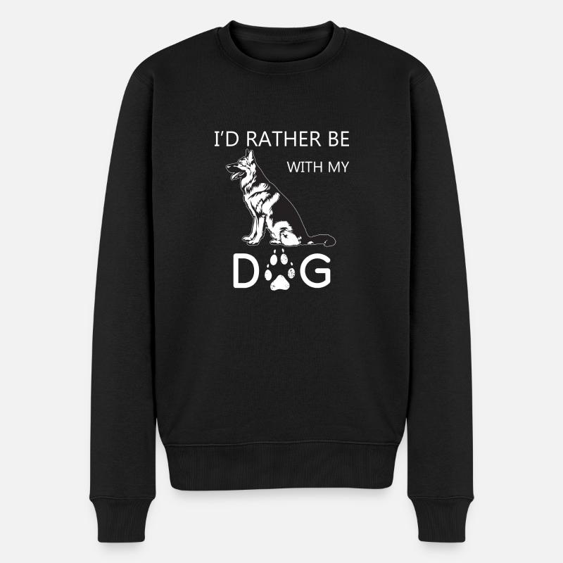 Chien de compagnie - Pull Premium bio Homme - noir