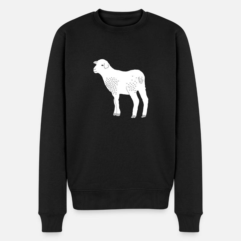 Mouton - Pull Premium bio Homme - noir