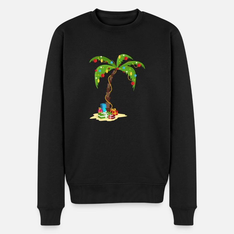 Paume de Noël - Pull Premium bio Homme - noir