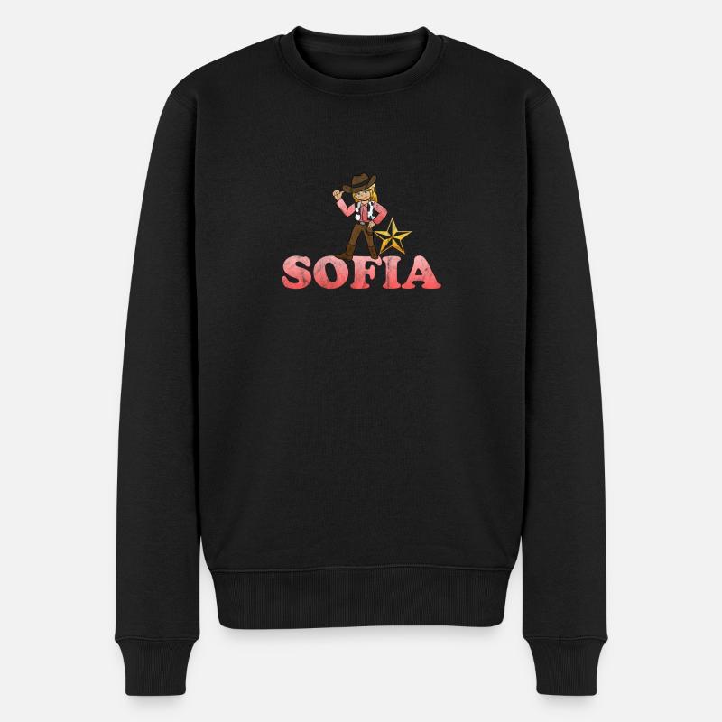 Sofia - Pull Premium bio Homme - noir