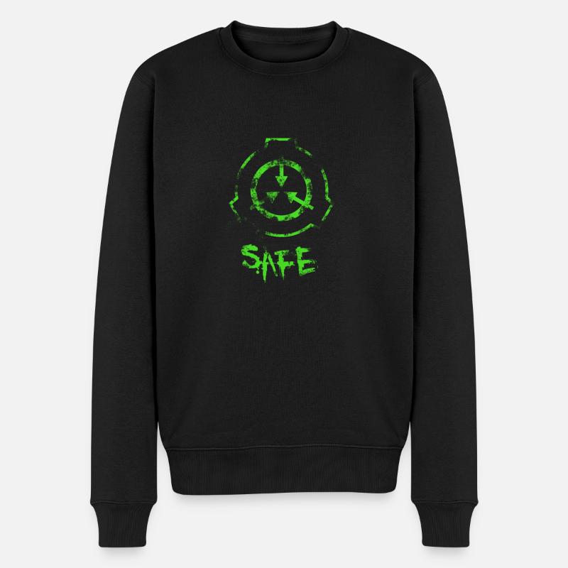 SCP Foundation-Safe - Männer Premium Bio Pullover - Schwarz