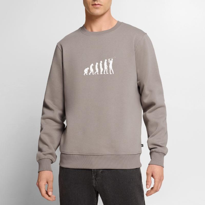 Evolution golf evolution golf player Men's Premium Organic Jumper