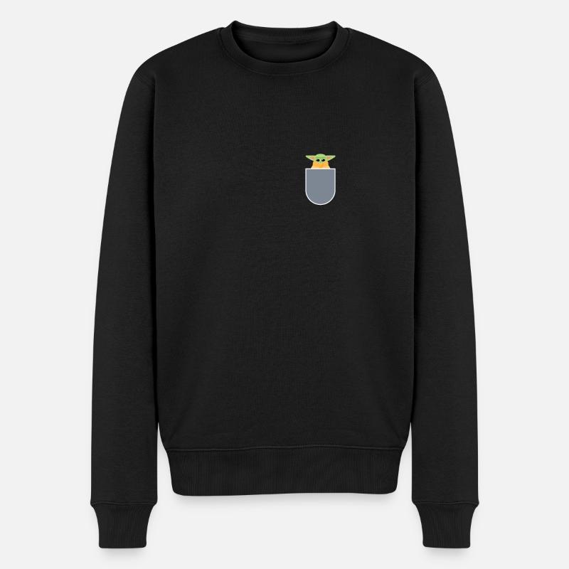 the child - Männer Premium Bio Pullover - Schwarz