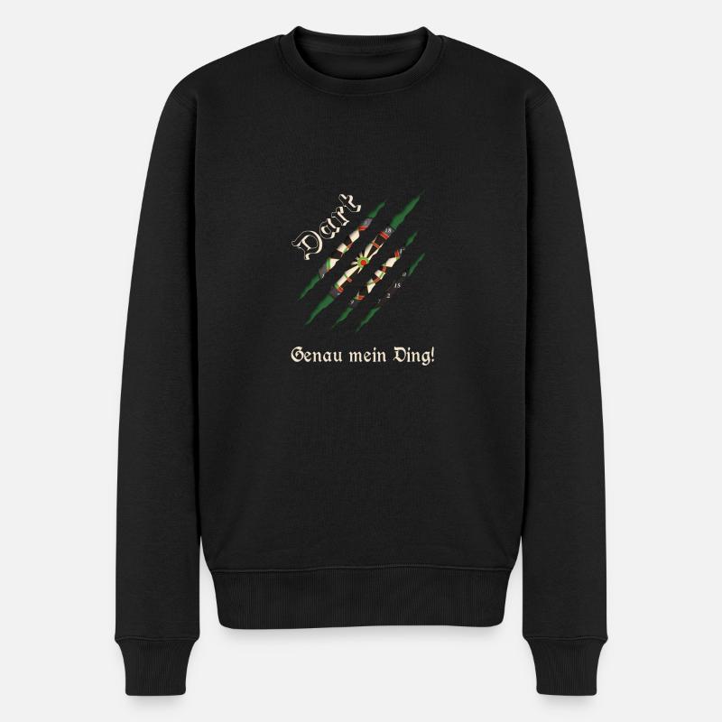 Fléchettes, fléchettes - Pull Premium bio Homme - noir