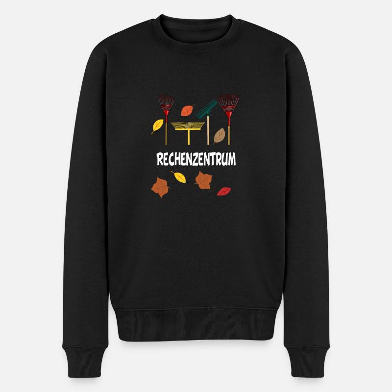 T-Shirt "Rechenzentrum" Gärtner Geschenkidee - Männer Premium Bio Pullover - Schwarz
