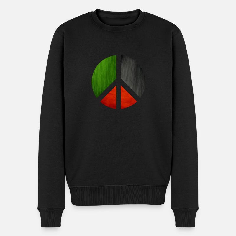 Palestine Peace Fun Cadeau - Pull Premium bio Homme - noir