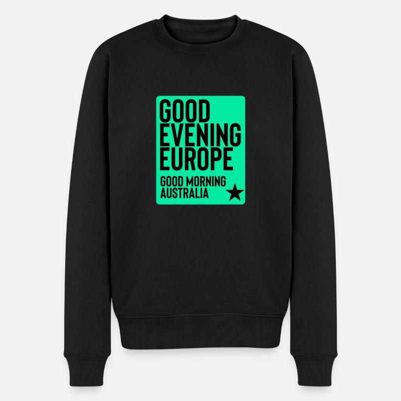 Eurovision - Pull Premium bio Homme - noir