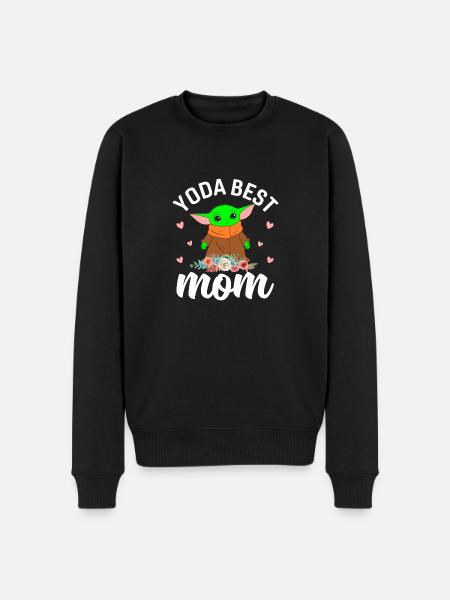 meilleure maman. idée cadeau fête des mères et fête des mères - Pull Premium bio Homme - noir