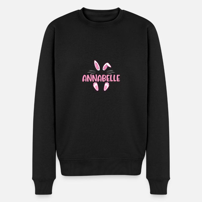 ANNABELLE Easter - Männer Premium Bio Pullover - Schwarz