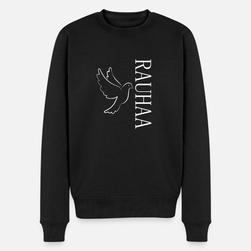 Rauhaa Paix Ukraine - Pull Premium bio Homme - noir