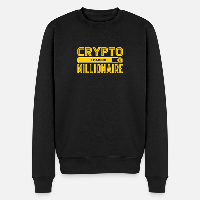 Crypto - Pull Premium bio Homme - noir