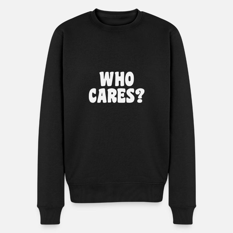 On s’en fout? - Pull Premium bio Homme - noir