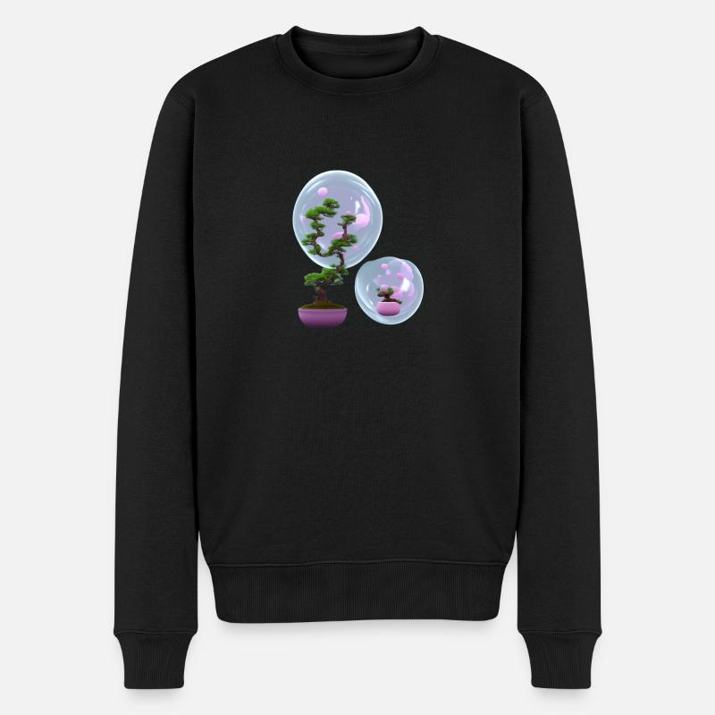 Bonsaï - Pull Premium bio Homme - noir