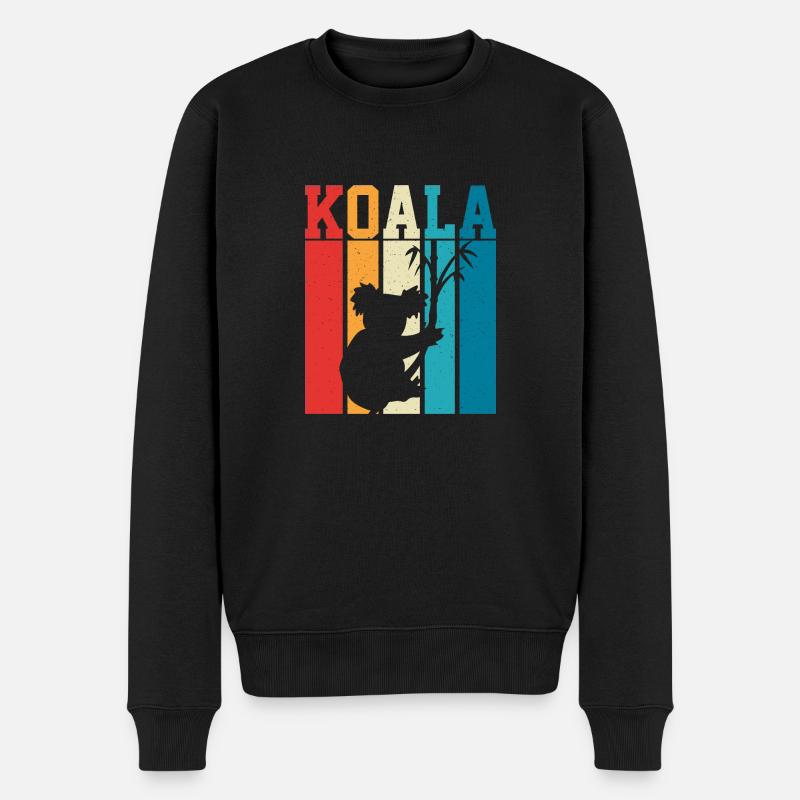 Koala Australian Koala Bear - Pull Premium bio Homme - noir