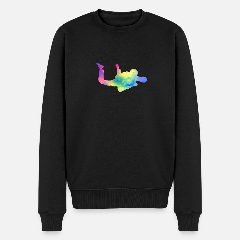 Parachutisme Parachutisme Sports Extrêmes - Pull Premium bio Homme - noir