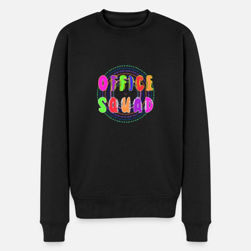 Office Squad Verwaltungsassistent Wertschätzung - Männer Premium Bio Pullover - Schwarz