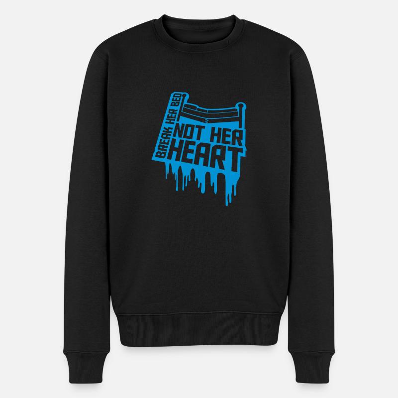 briser son lit Citation - Pull Premium bio Homme - noir