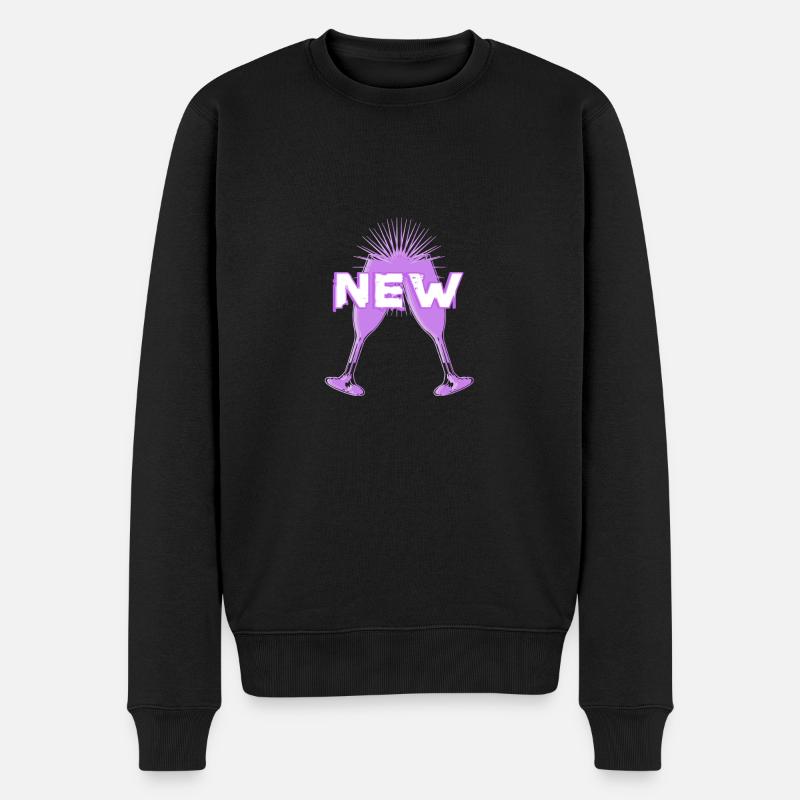 Nouveau - Célébration - Pull Premium bio Homme - noir