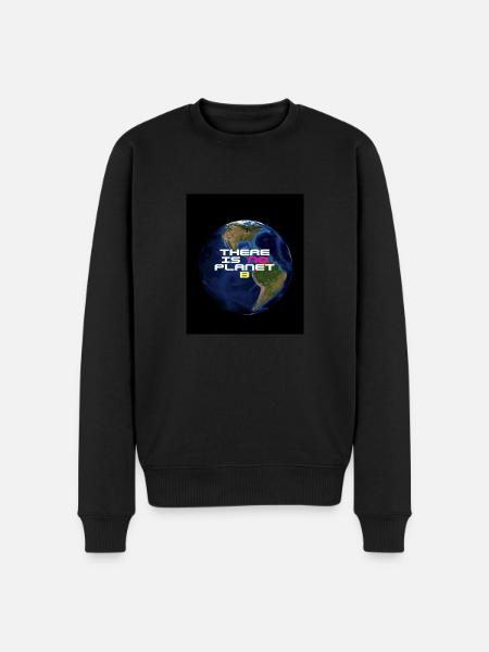 There is no planet B - Men's Premium Organic Jumper - black