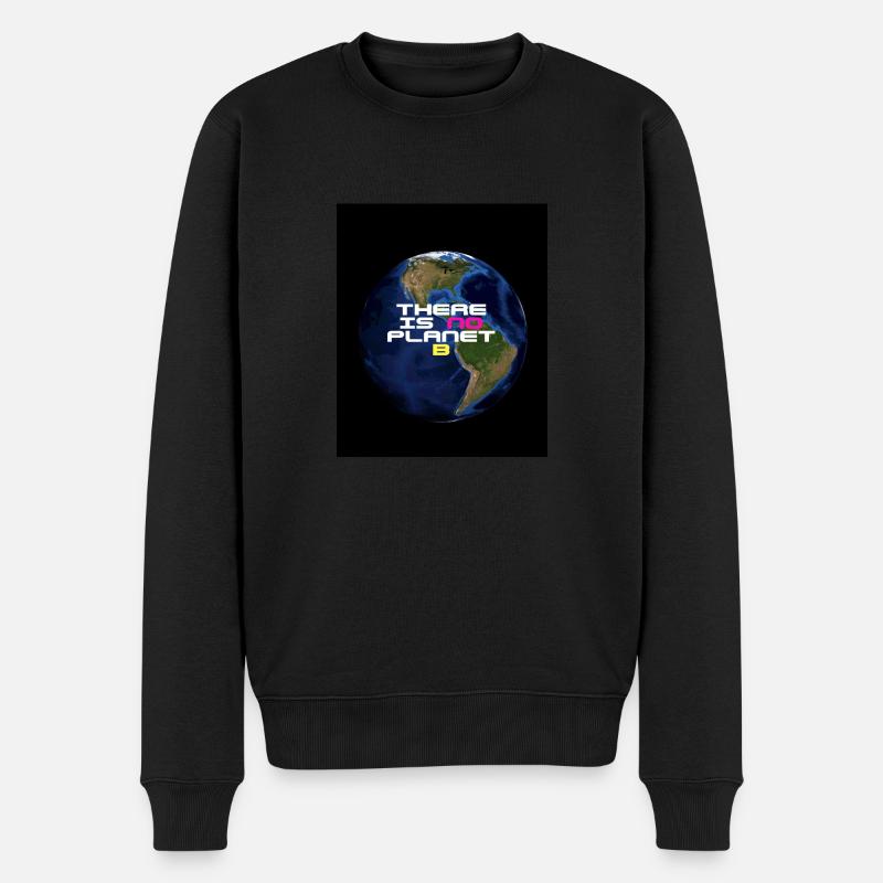 There is no planet B - Pull Premium bio Homme - noir