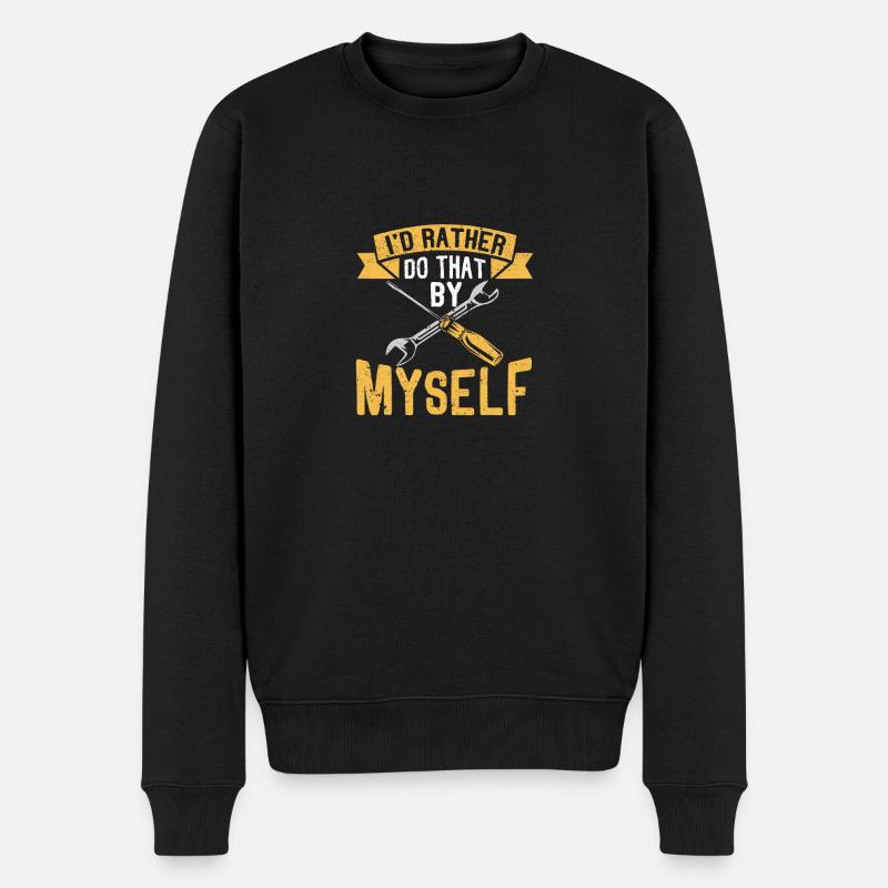 Je préfère le faire moi-même - Pull Premium bio Homme - noir
