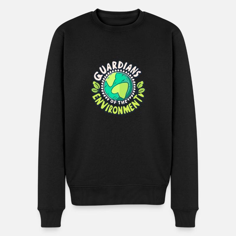 GARDIENS DE L’ENVIRONNEMENT - Pull Premium bio Homme - noir