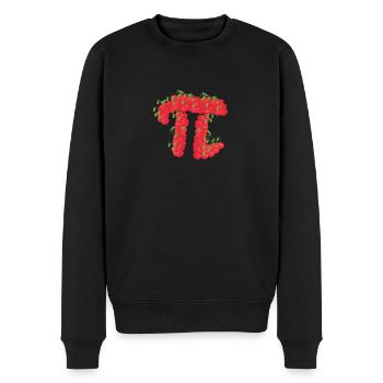 Cherry Pi Day Drôle Gâteau Cerises 3.14 Humour - Pull Premium bio Homme - noir - Devant - Nico (187cm)