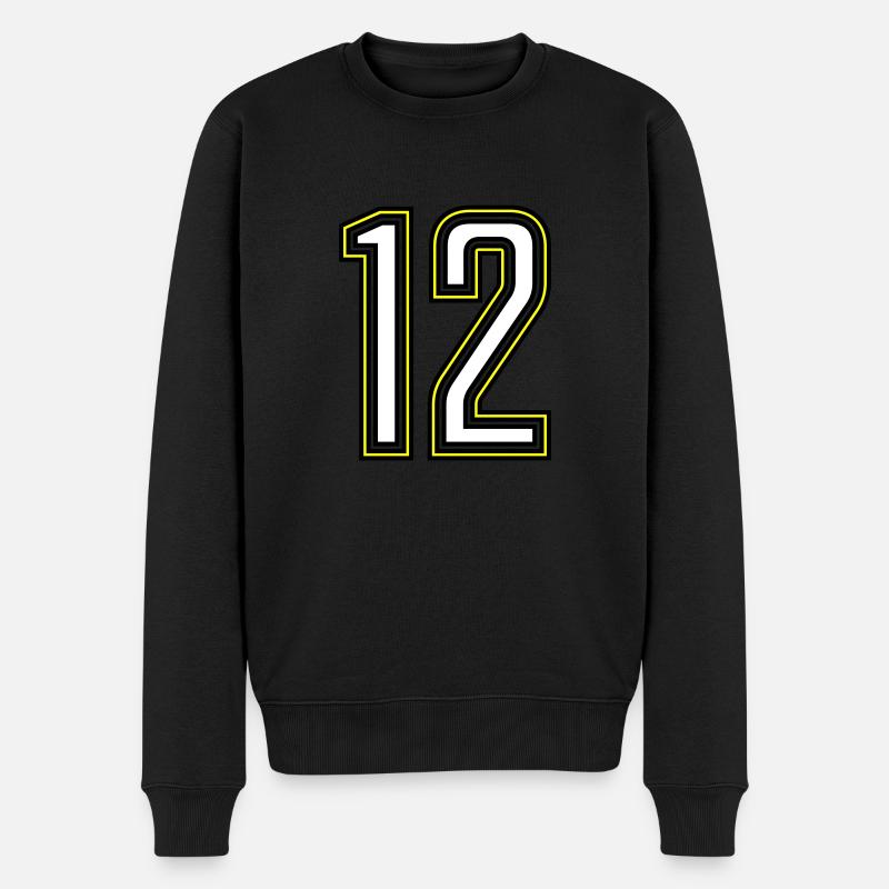 12 - Pull Premium bio Homme - noir