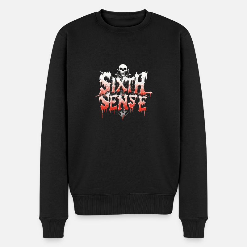 NOMBRE JOUR - Pull Premium bio Homme - noir