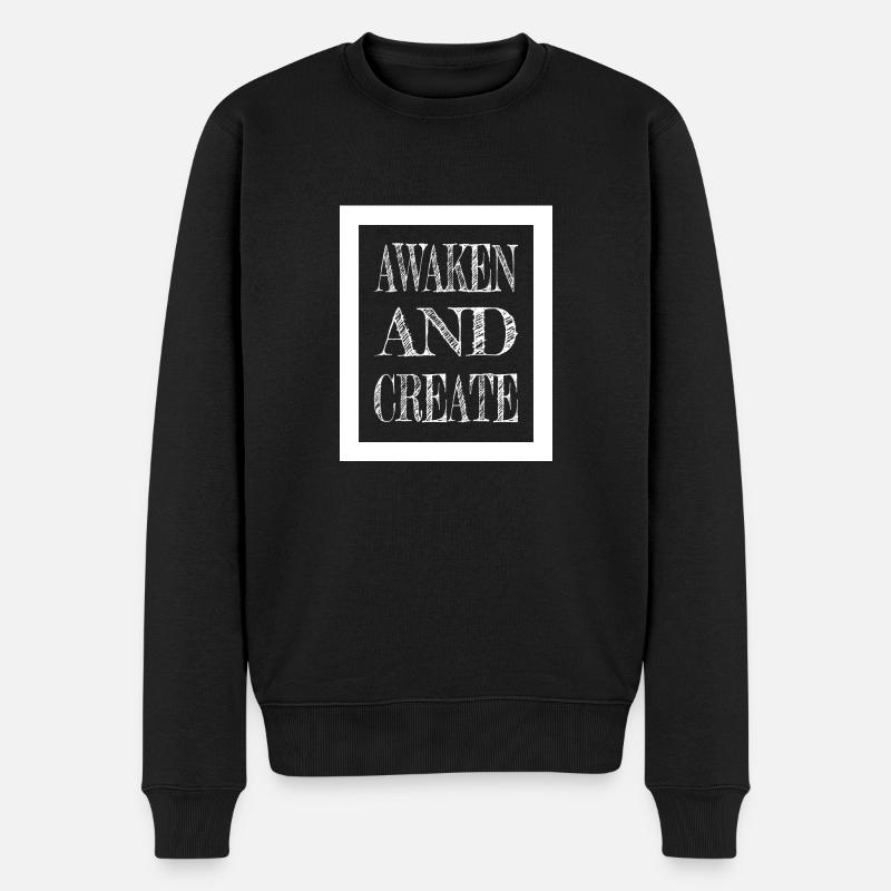Dictons Geek Idées Innovantes - Pull Premium bio Homme - noir