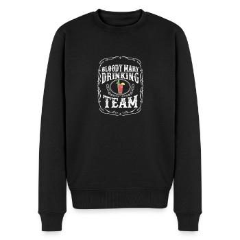 Bloody Mary Drinking Team Cocktail Boisson alcoolisée - Pull Premium bio Homme - noir - Devant - Nico (187cm)