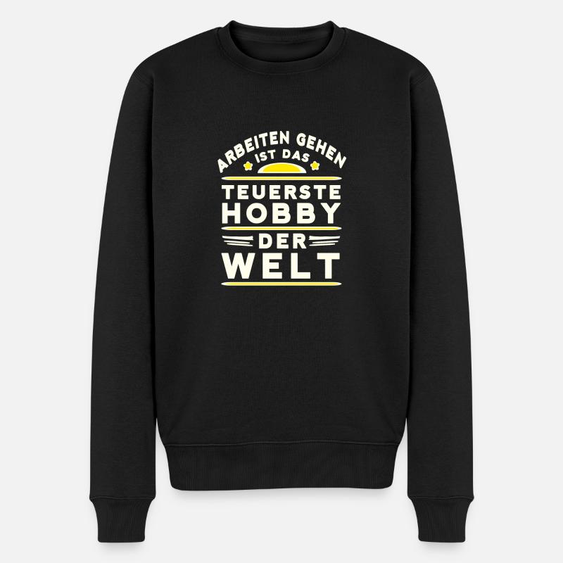 Hobbys - Männer Premium Bio Pullover - Schwarz