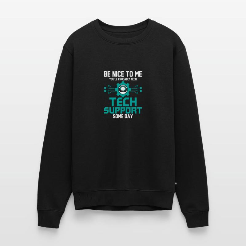 Probably Need Tech Support Some Day Computer Tech Men's Premium Organic Jumper