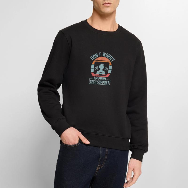 Don't Worry I'm From Tech Support Computer IT Sysa Männer Premium Bio Pullover