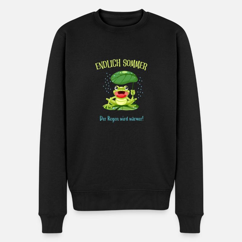Enfin l’été - Pull Premium bio Homme - noir