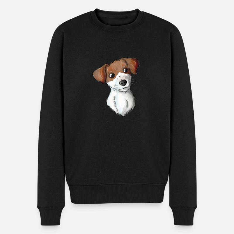 Modèle Jack Russell 9 - Pull Premium bio Homme - noir