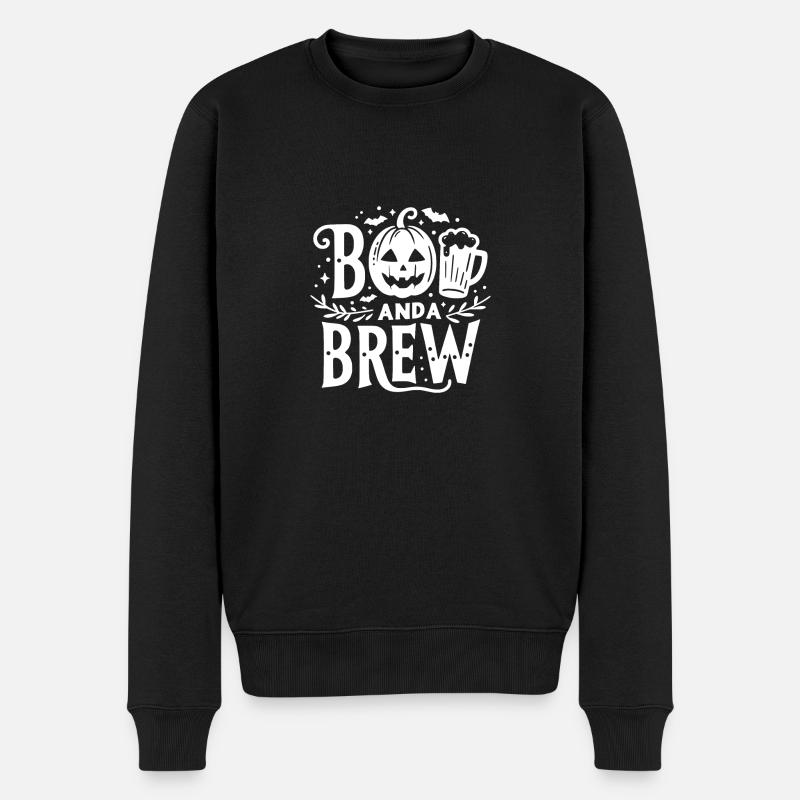 Bouh et brassage - Pull Premium bio Homme - noir