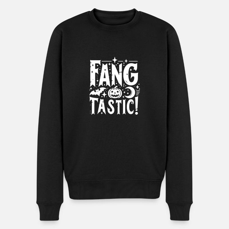 Fangtastic - Männer Premium Bio Pullover - Schwarz