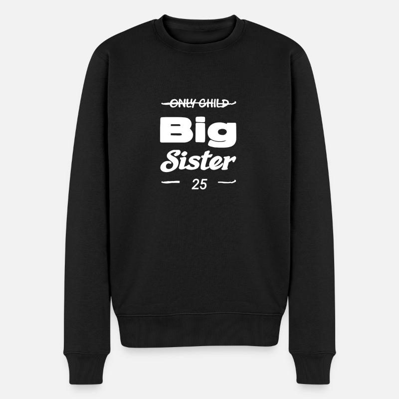 Une seule sœur enfant - Pull Premium bio Homme - noir