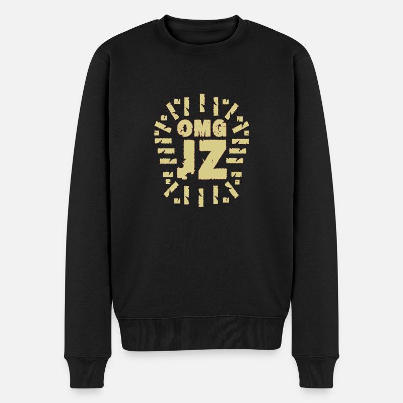 OMG JZ - Pull Premium bio Homme - noir
