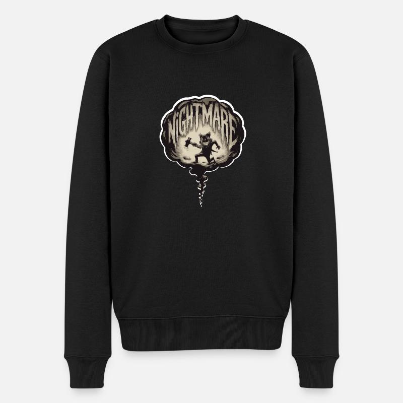 JUMENT DE NUIT - Pull Premium bio Homme - noir
