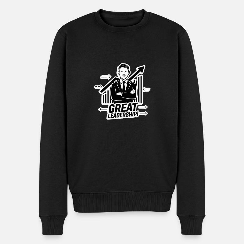 BOOS HOMME - Pull Premium bio Homme - noir