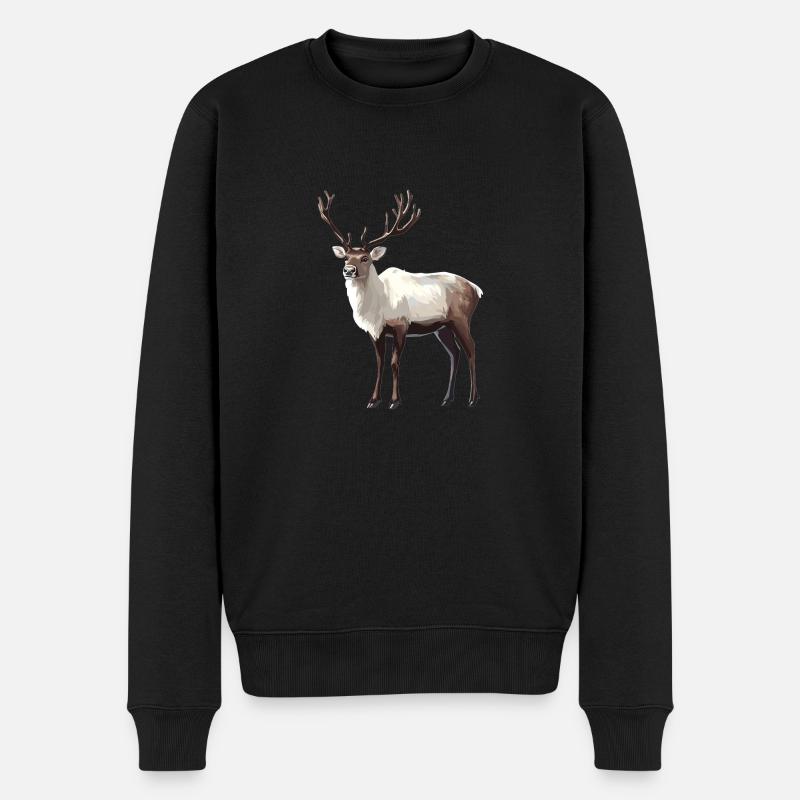 Renne Renne - Pull Premium bio Homme - noir