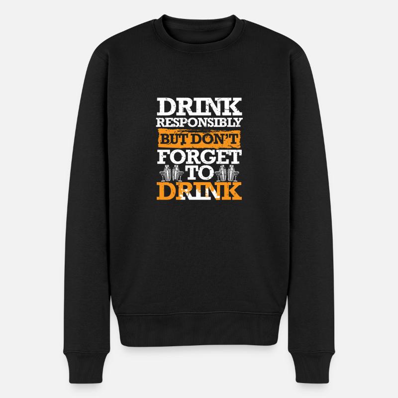 Bartender Bartender Bartending - Men's Premium Organic Jumper - black