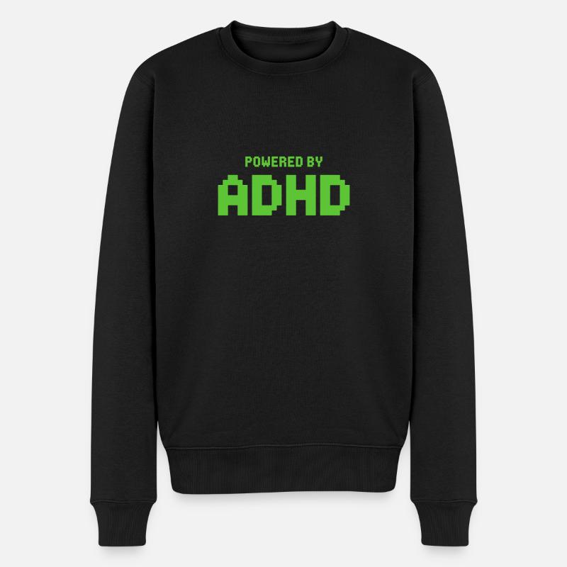 TDAH - Pull Premium bio Homme - noir