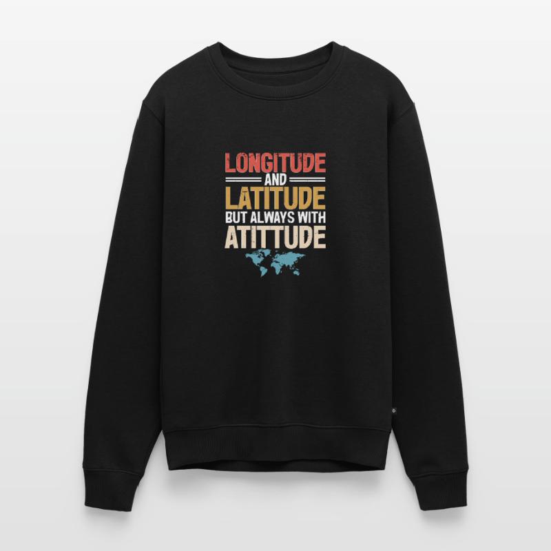 Systèmes d’information géographique Pull Premium bio Homme